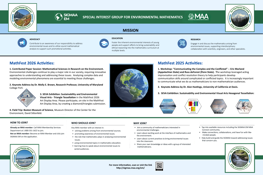 SIGMAA EM MathFest 2026 poster