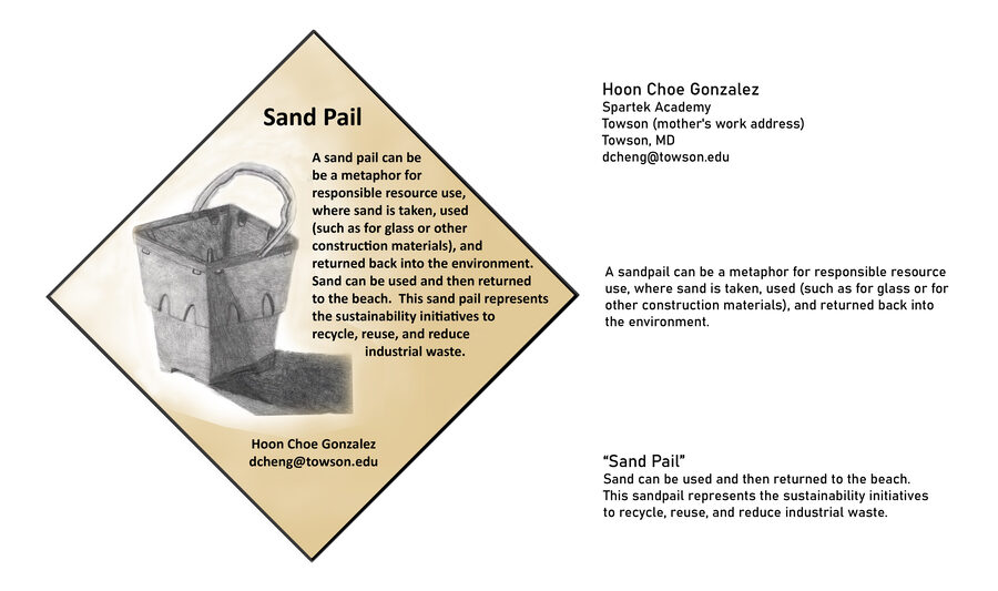 Sand Pail by Hoon Choe Gonzalez